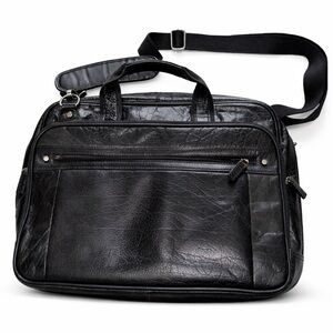 Mancini laptop messenger genuine leather bag briefcase